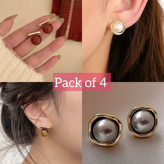 Minimal Muse studs- set of 4