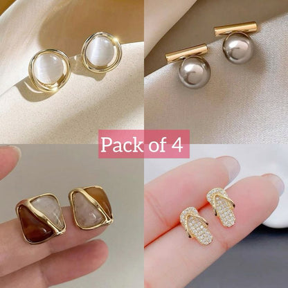 office wear minimal earrings