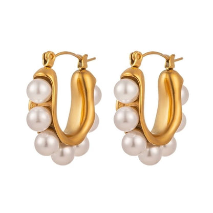 All Day Pearl Hoop