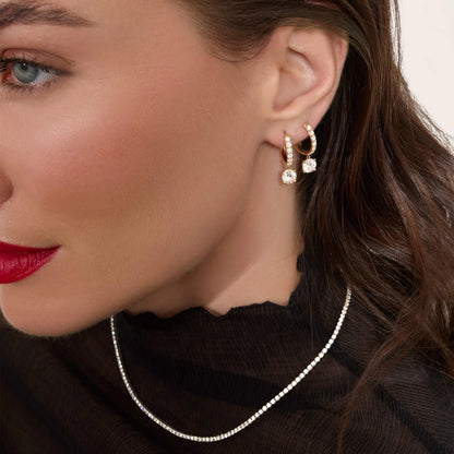 Scarlett Huggie - 18k Gold Plated