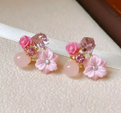 Dainty Cherry Blossom Stud