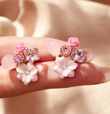 Dainty Cherry Blossom Stud