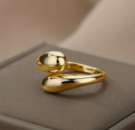 The Wrap Ring - Gold Minimalist