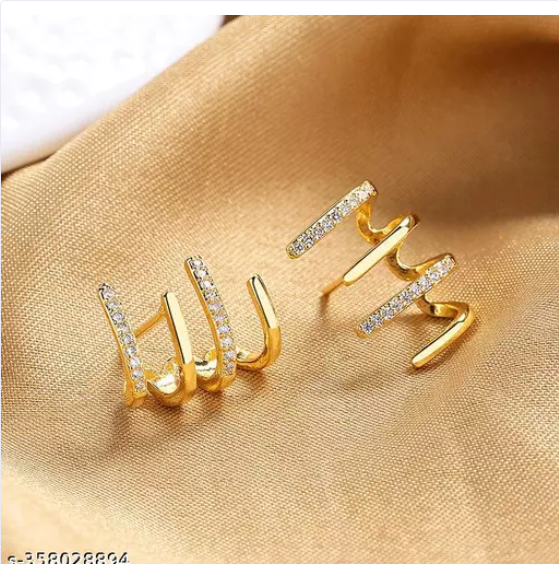 Minimalist Gold Ear Cuffs