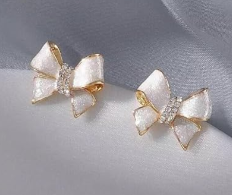 Cute Bow Ribbon Stud