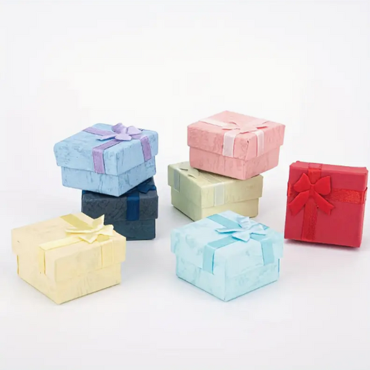 Elegant Ring Gift Box  (Random Color)(only box)