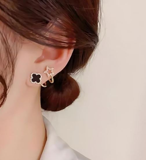 Sparkling Star Stud earring