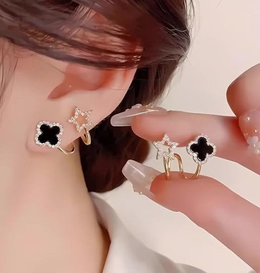 Sparkling Star Stud earring