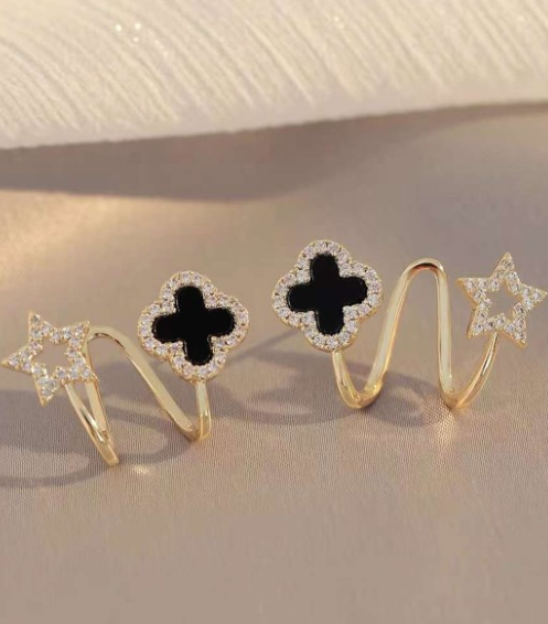 Sparkling Star Stud earring