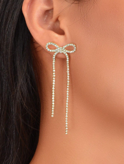 Graceful Long Bow Tassels - SubhagAlankar