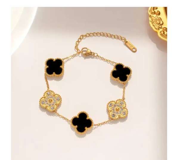 Mystic Black Clover Bracelet