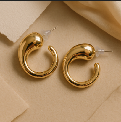Drip Curve Hoops
