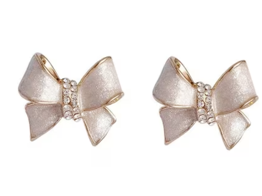 Cute Bow Ribbon Stud