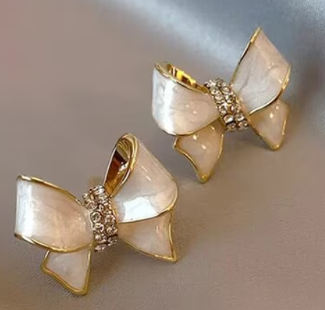 Cute Bow Ribbon Stud