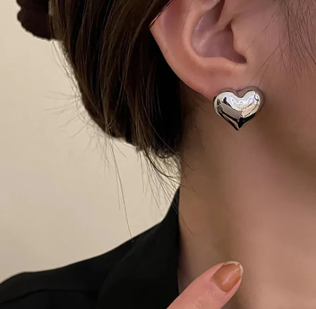 Mini Heart Studs