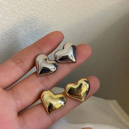 Mini Heart Studs