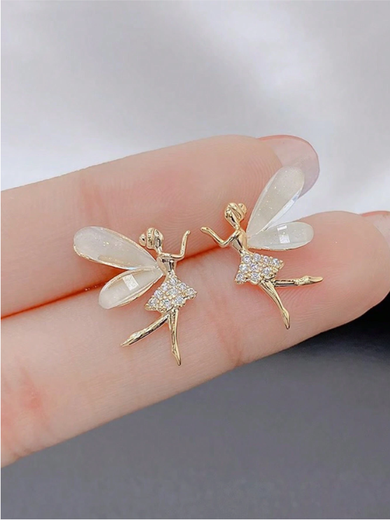 Dainty Fairy Stud Earring