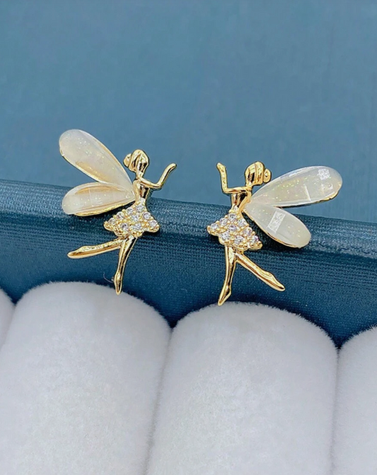 Dainty Fairy Stud Earring