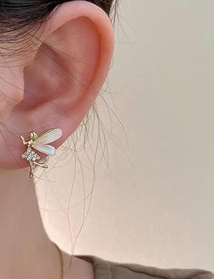 Dainty Fairy Stud Earring