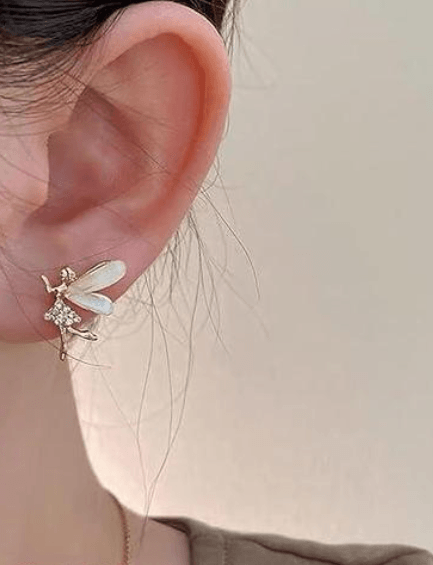 Dainty Fairy Stud Earring - SubhagAlankar