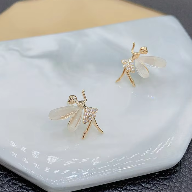 Dainty Fairy Stud Earring