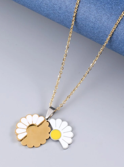 Golden Daisy Sunshine Pendant