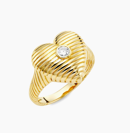 Bold Heart Ring