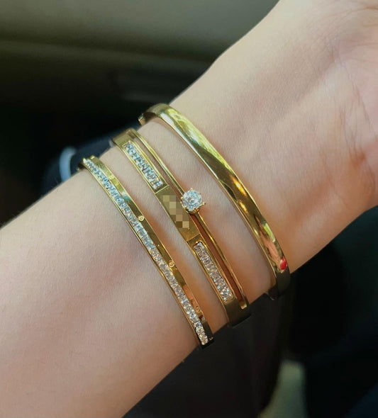 Alice Stack Thin Wrist/ Baby Size bracelet