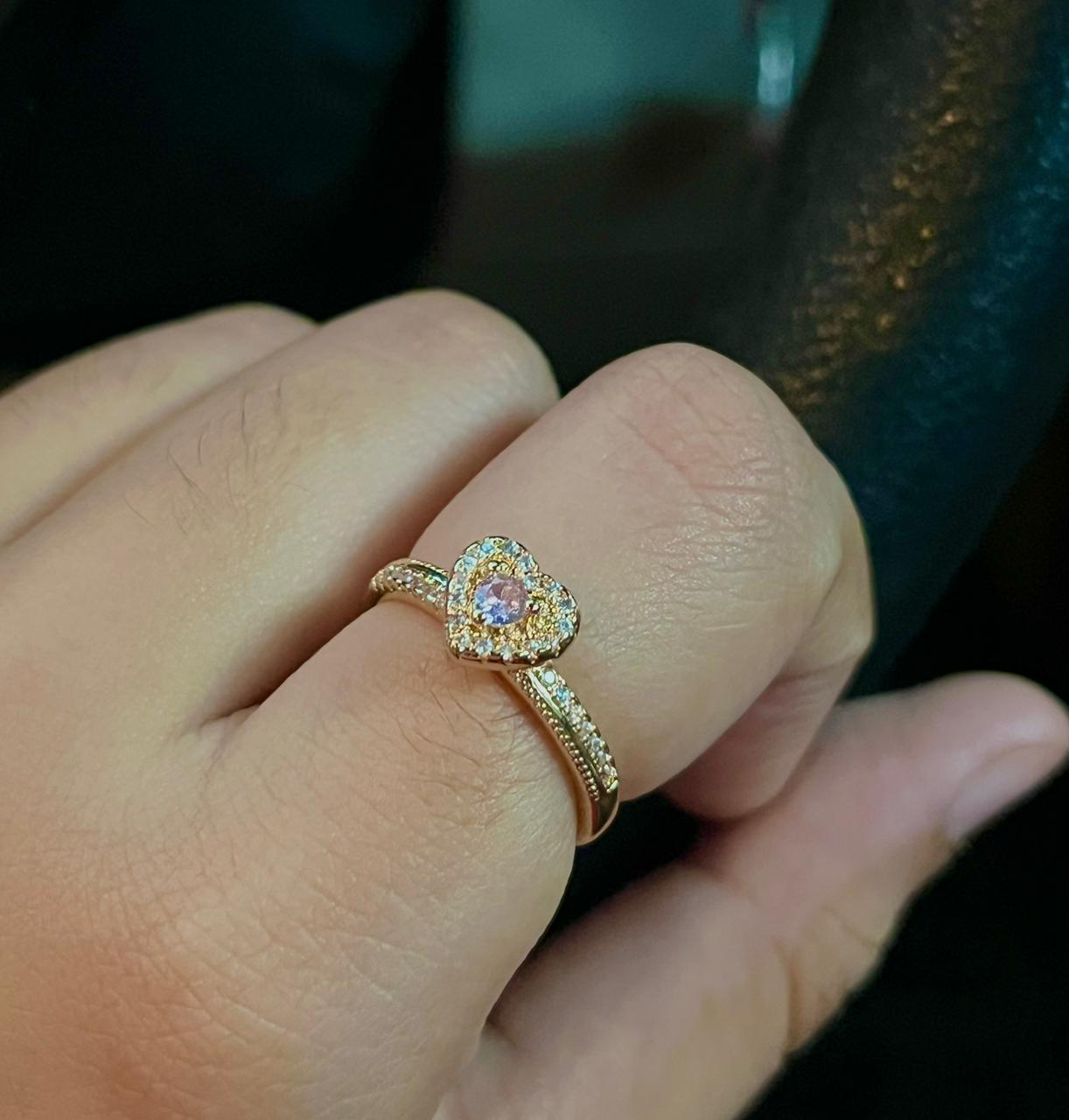 Victorian Heart Ring