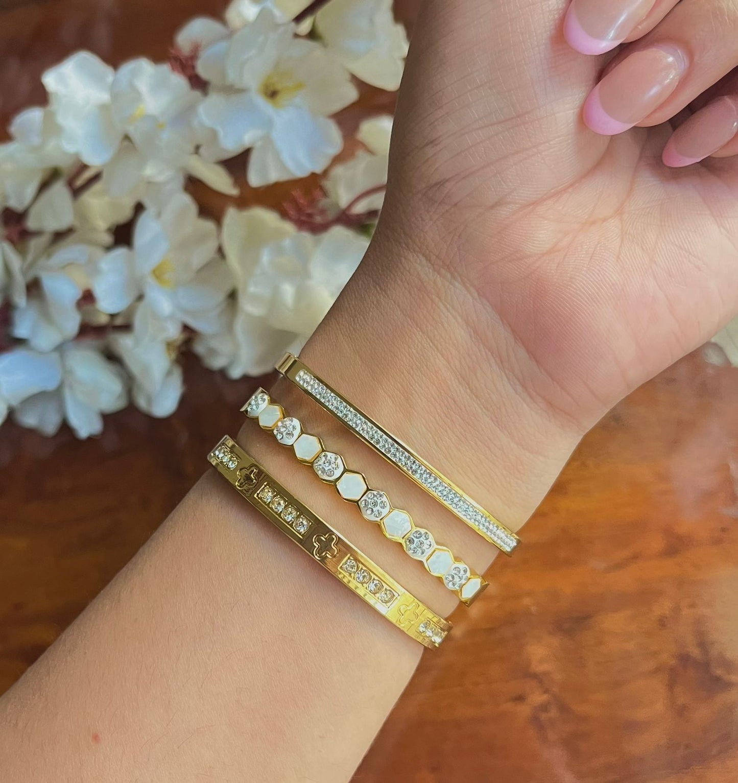 Clean Fit Stack Thin Wrist/ Baby Size bracelet