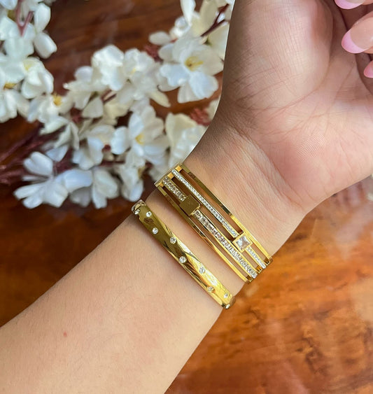 Night Out Stack Thin Wrist/ Baby Size bracelet