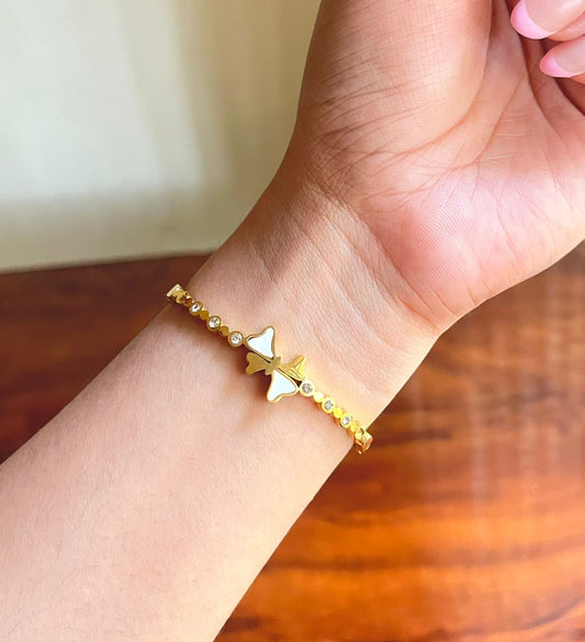 Layla Thin Wrist/ Baby Size bracelet