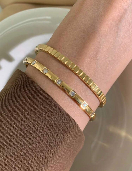 Arden Thin Wrist/ Baby Size bracelet Stack