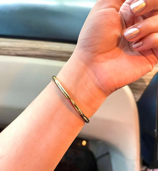 Solid Juno Thin Wrist/ Baby Size bracelet