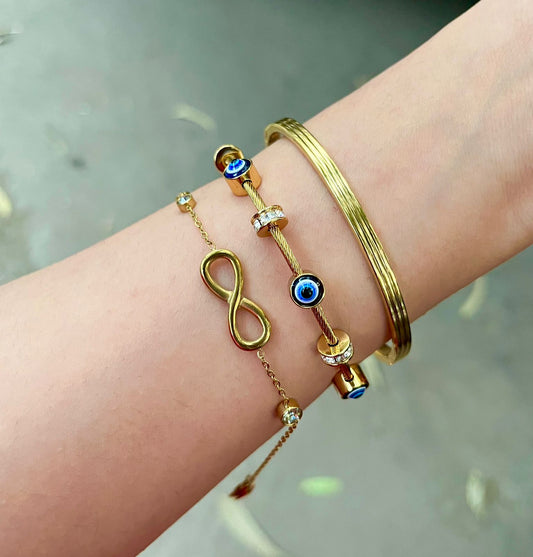 Hustle Hour Stack Bracelet Stack