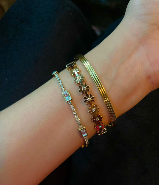 Fortify Trio Bracelet Stack