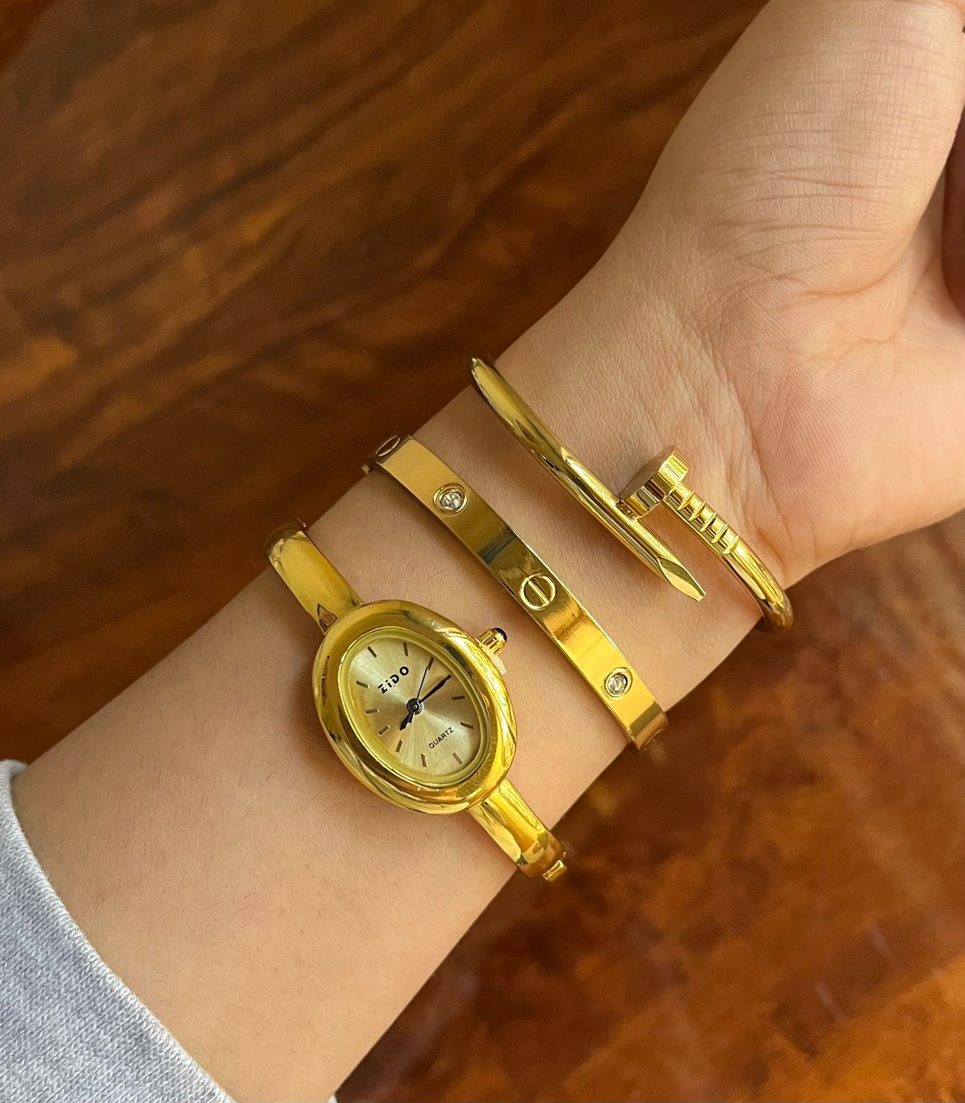 The lorena watch stack - Gold