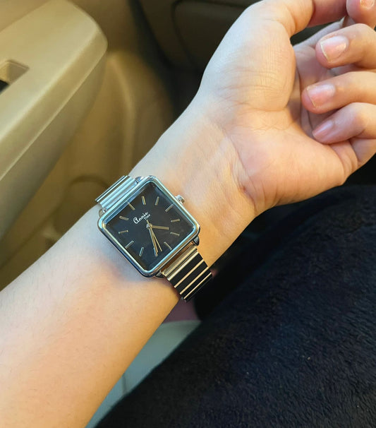 Rosewood Vintage Watch - Black