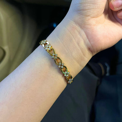 Aquarius Edge Thin Wrist/ Baby Size bracelet