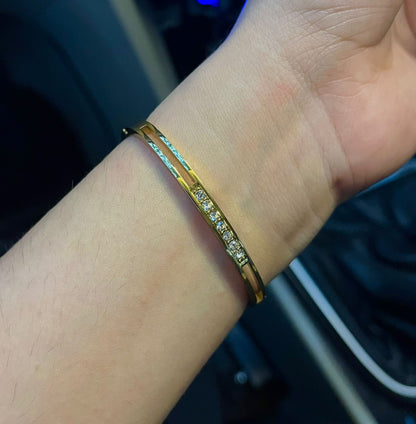 Twinline Thin Wrist/ Baby Size bracelet