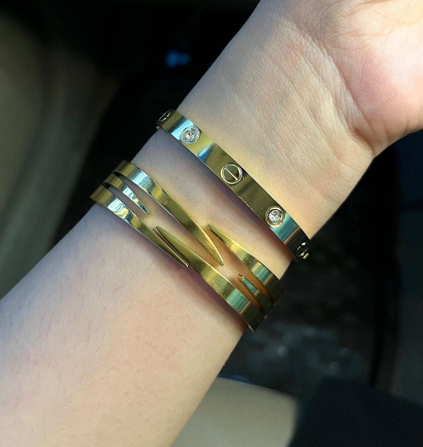 Equa Thin Wrist/ Baby Size bracelet Stack