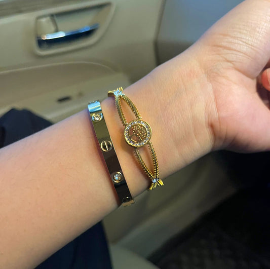 Hawkins Thin Wrist/ Baby Size bracelet Stack