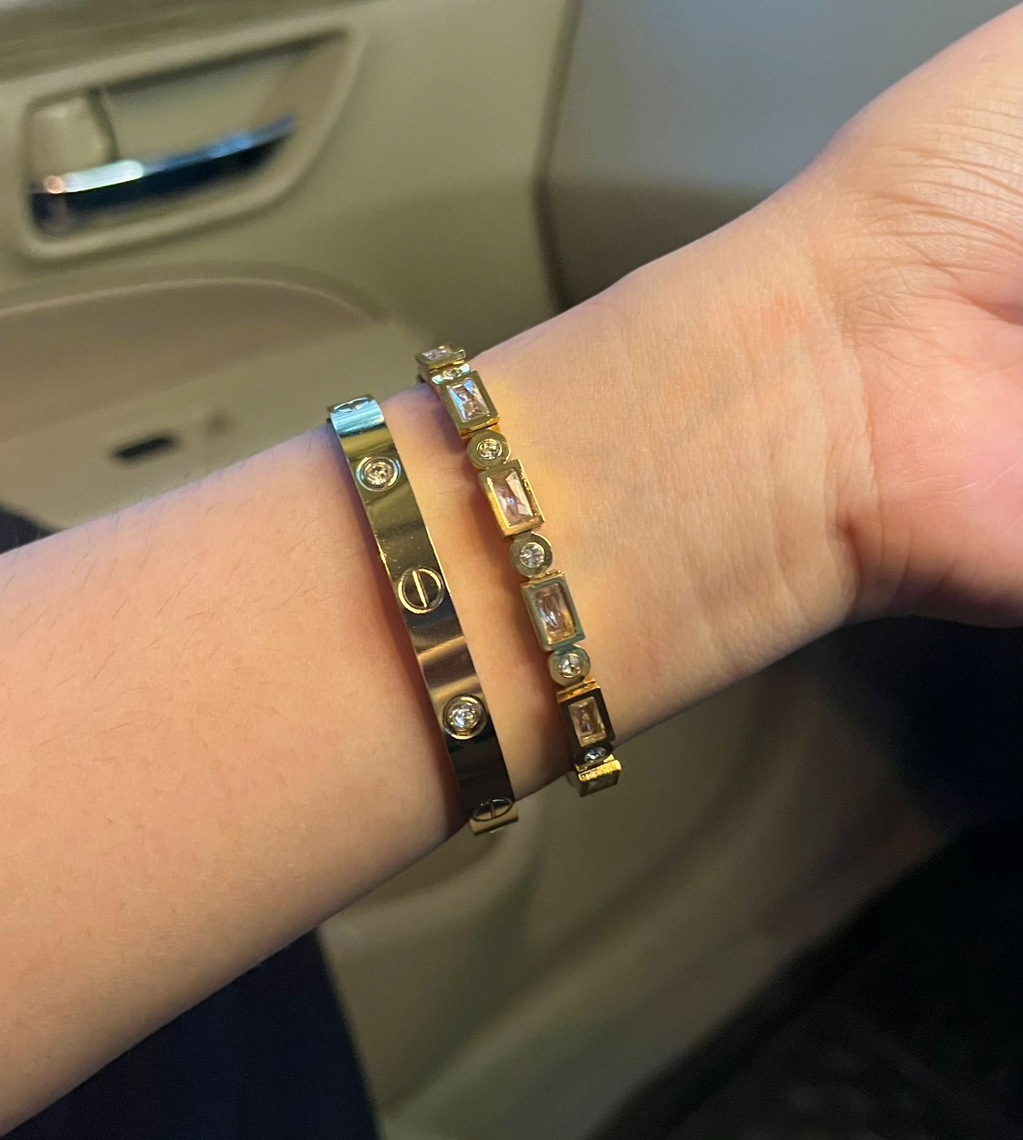 Zenith Thin Wrist/ Baby Size bracelet Stack