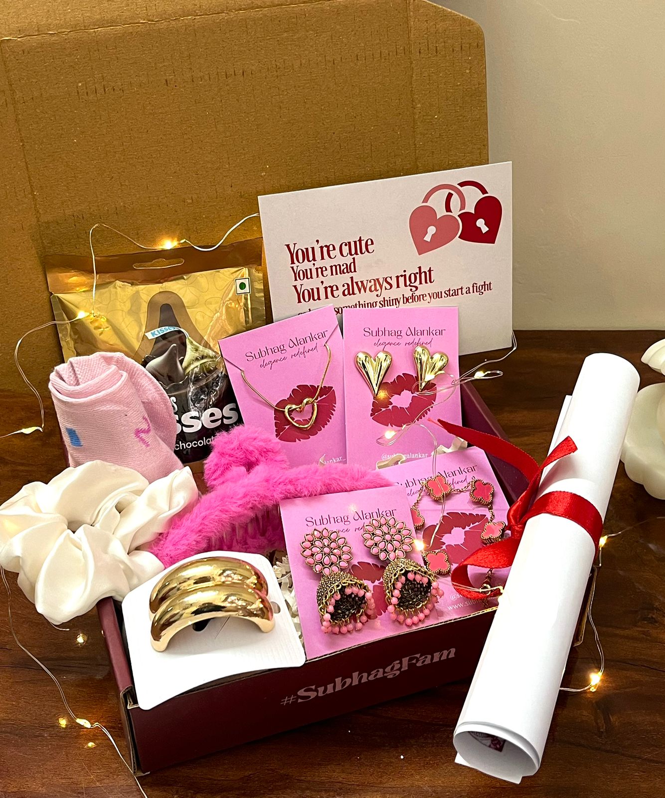 Made With Love Valentine Gift Box