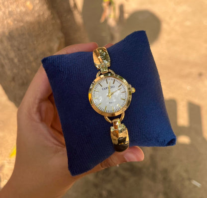 Majesta White Dial Watch
