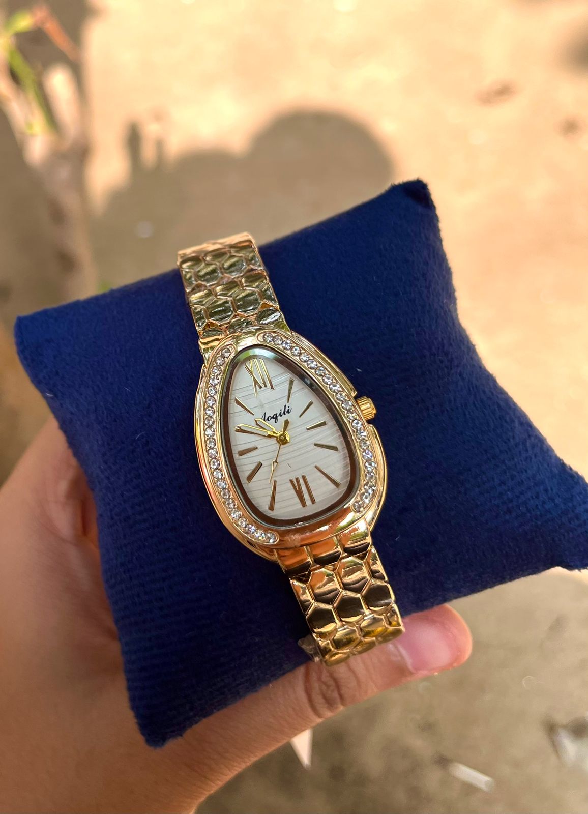 Slythera White Dial Watch