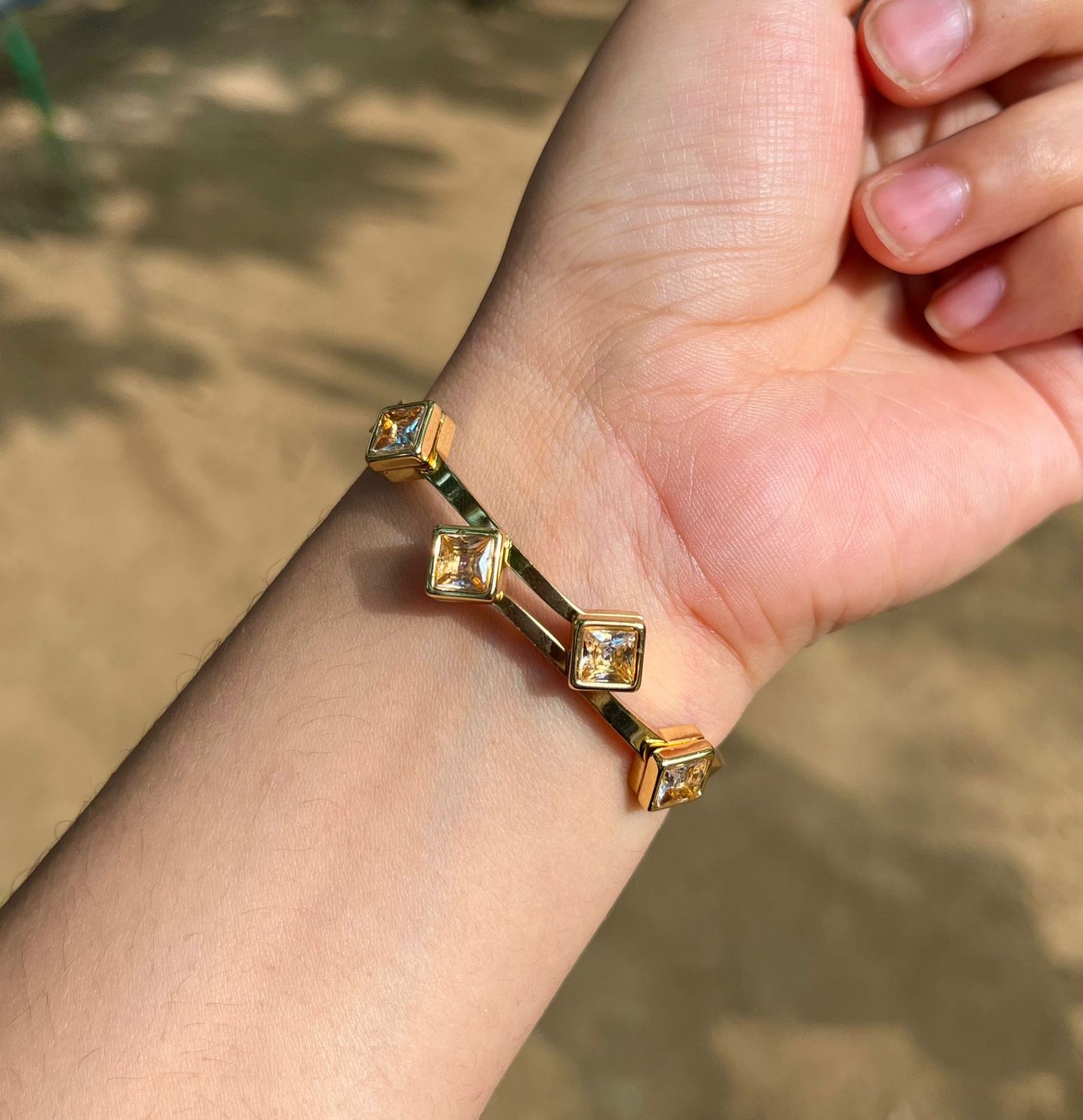 Blake Gold Thin Wrist/ Baby Size bracelet