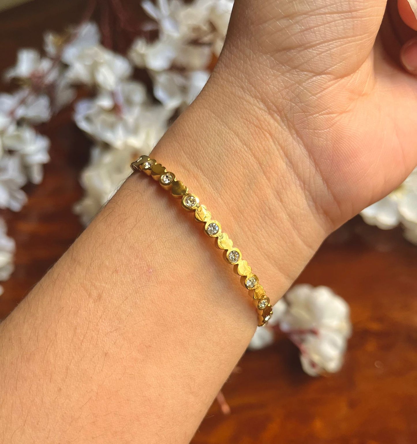 Aarika Thin Wrist/ Baby Size bracelet