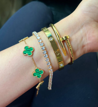 Supernova Thin Wrist/ Baby Size bracelet Stack