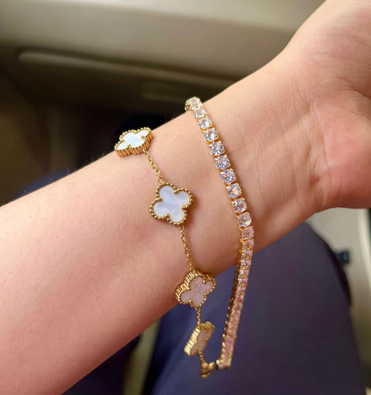 Ariel Thin Wrist/ Baby Size bracelet Stack